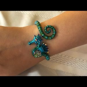 Betsey Johnson Seahorse bracelet
